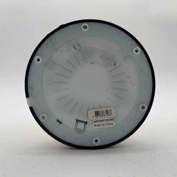 Bath & Body Works Orange Light Up 3-Wick Candle Holder Pedestal Halloween RARE - Picture 4 of 5